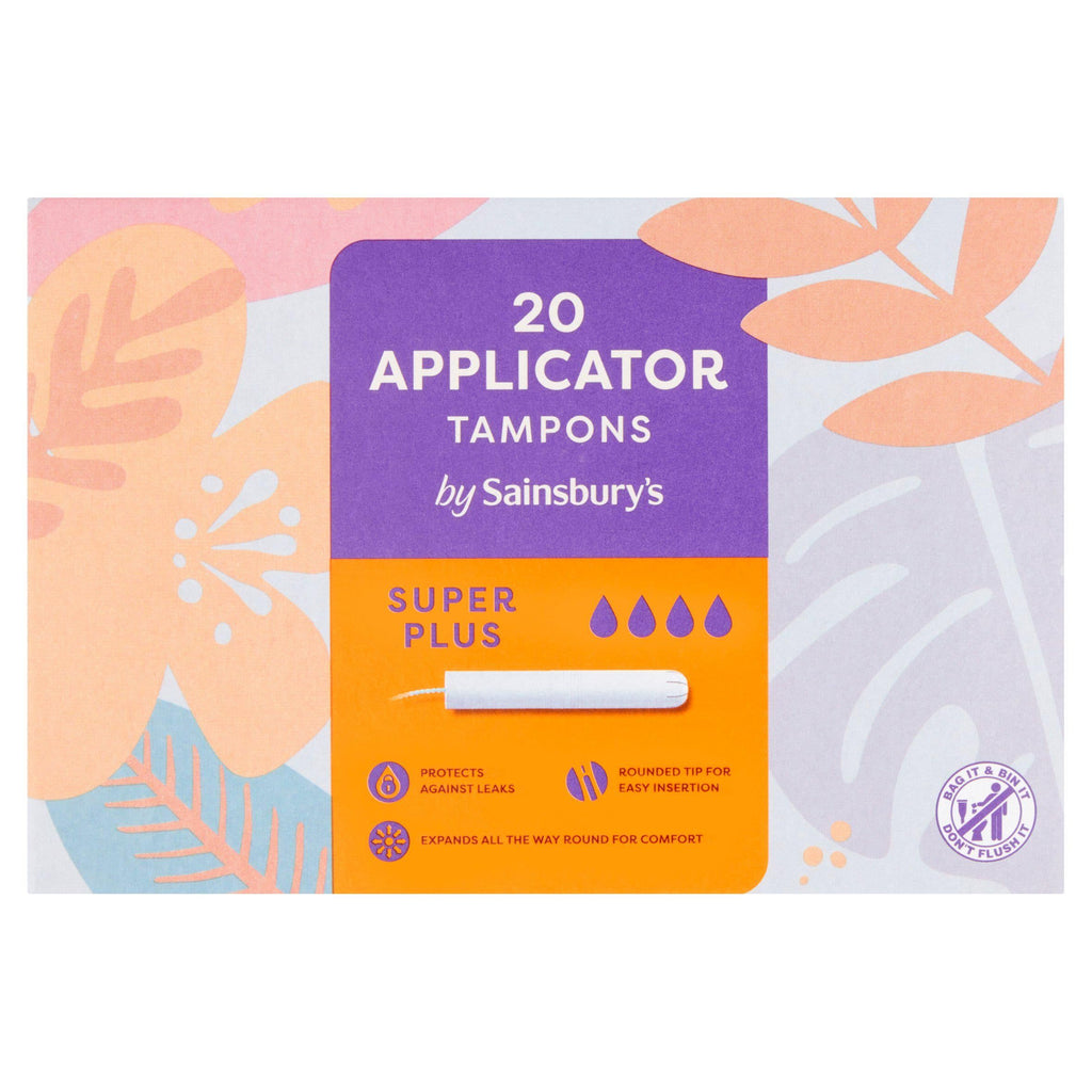 Sainsbury's Applicator Tampons Super Plus x20