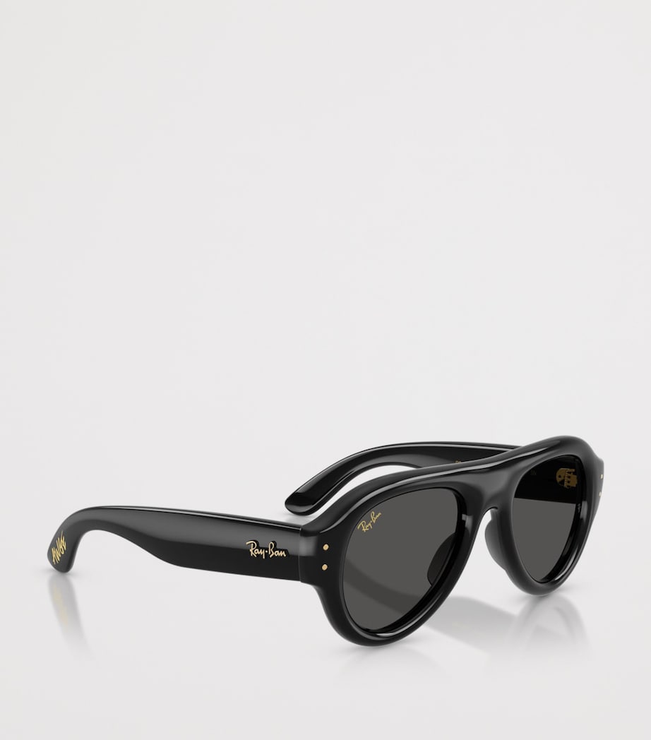 Lunettes de soleil Ray-Ban aviator puffer design moderne (marque britannique)