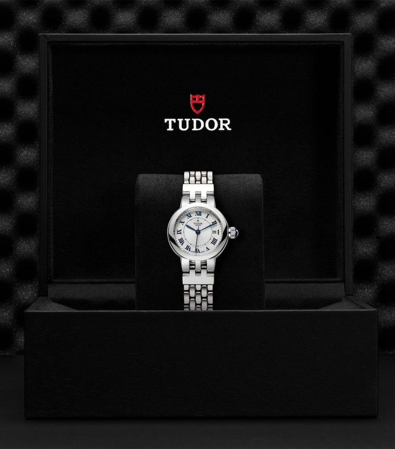 TUDOR Clair de Rose 26mm stainless steel watch - British product