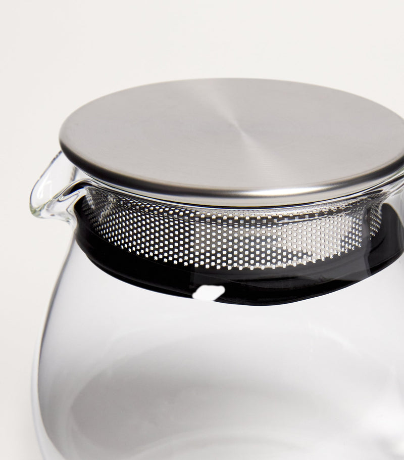 Harrods Unitea One Touch Glass Teapot, UK version