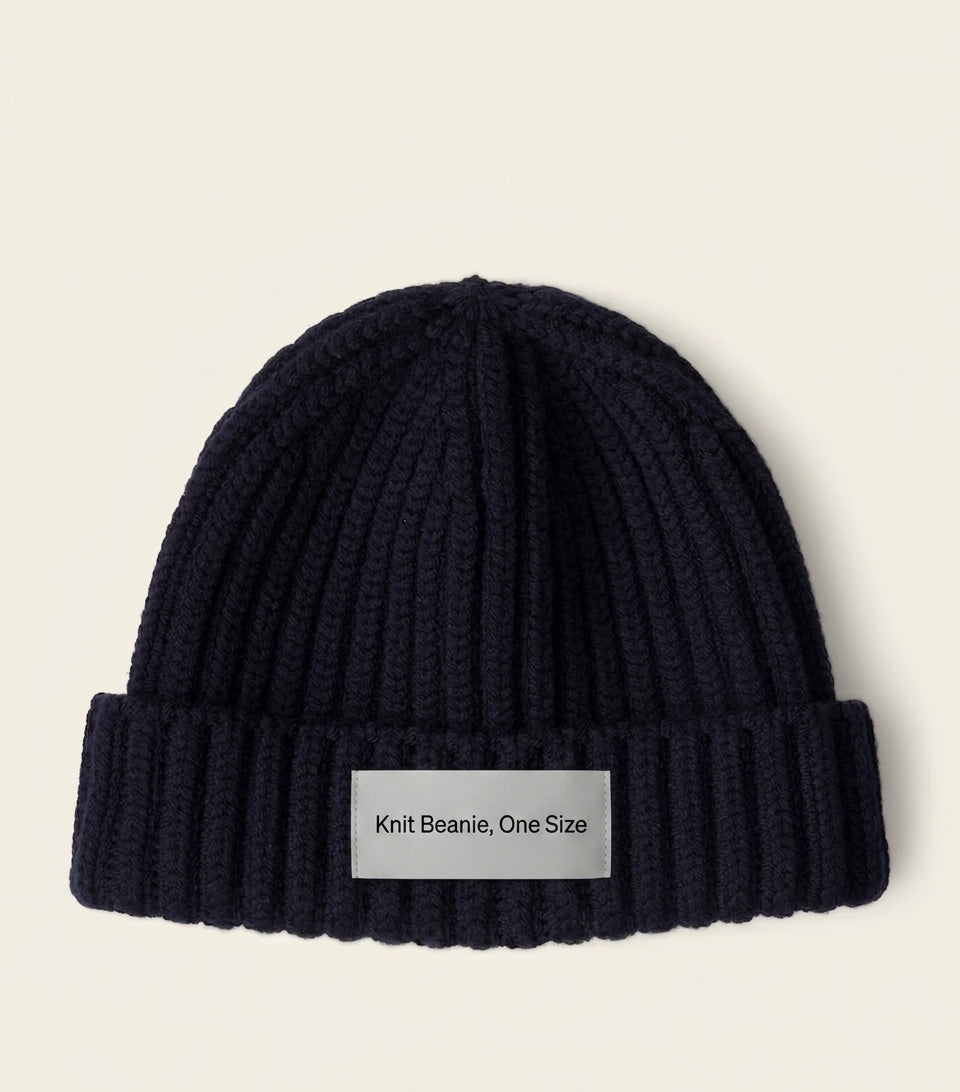 Prada wool logo beanie - British product
