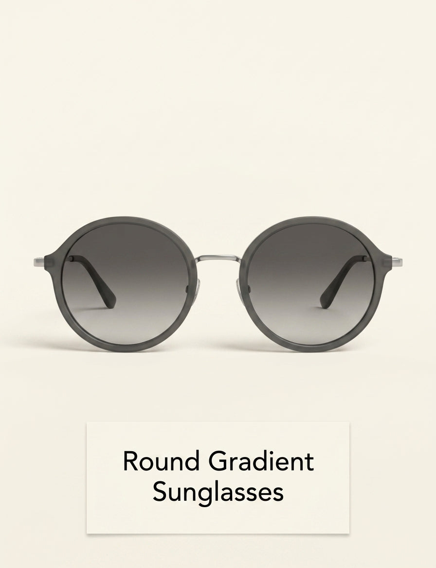 Gucci GG0061 round-frame sunglasses (British brand)