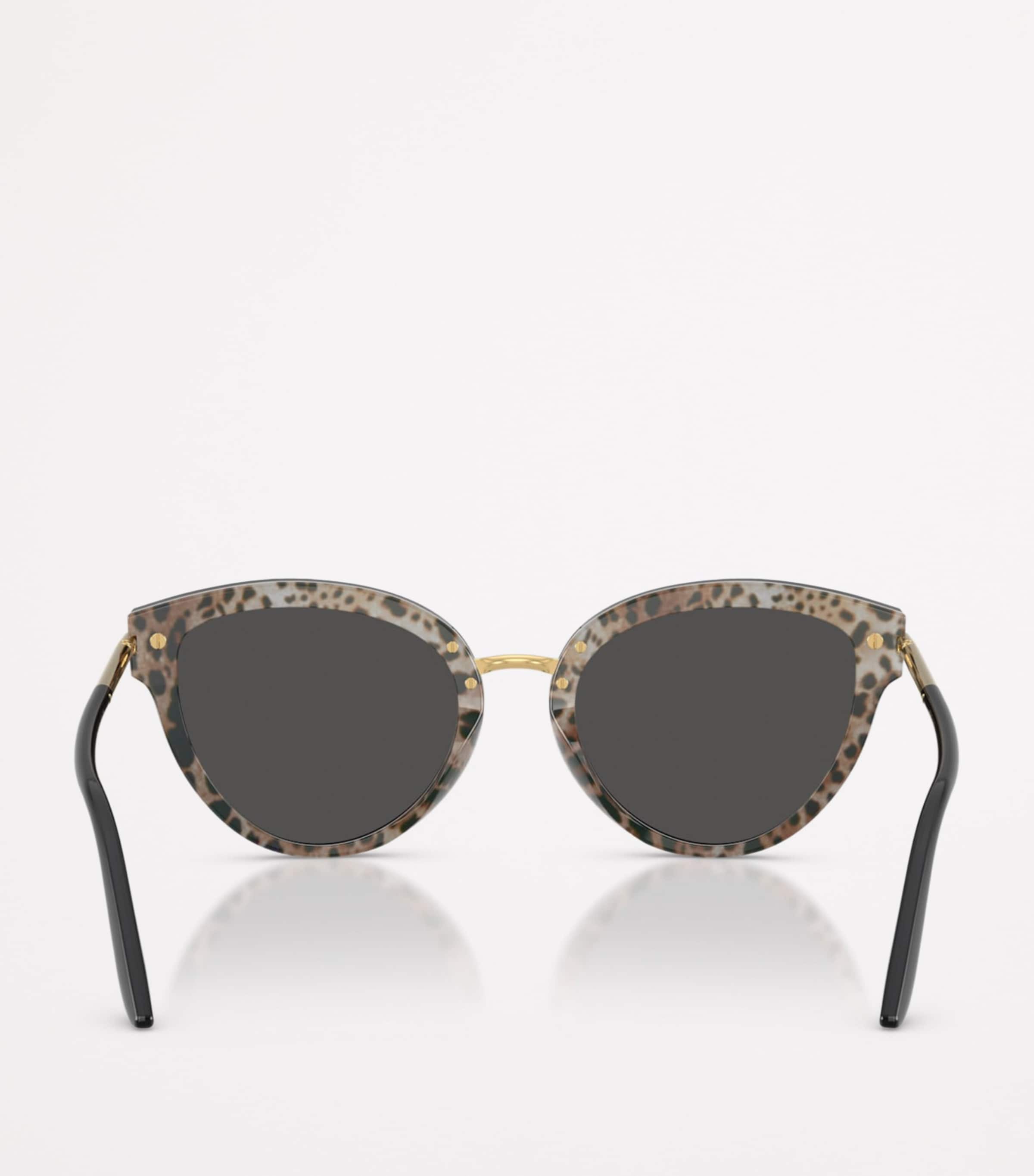 Dolce&Gabbana butterfly sunglasses acetate frame leopard pattern - British product