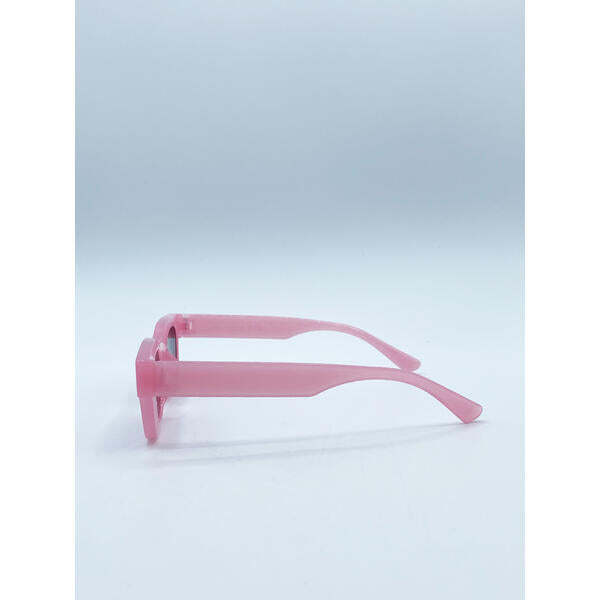 SVNX chunky square frame sunglasses in pink - British product