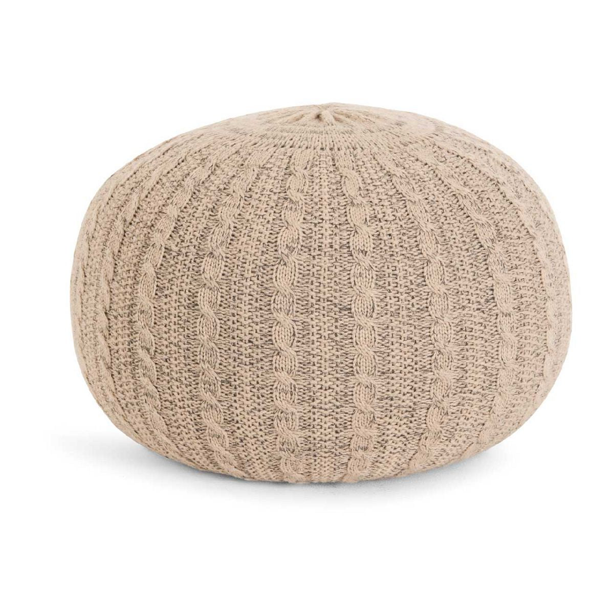 Tutti Bambini Knitted Pouffe - Stone (Natural) GOODS Boots   