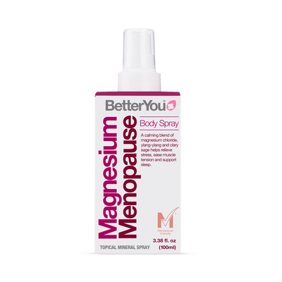 Holland & Barrett BetterYou Magnesium Menopause Body Spray 75mg 100ml- Buy online at McGrocer