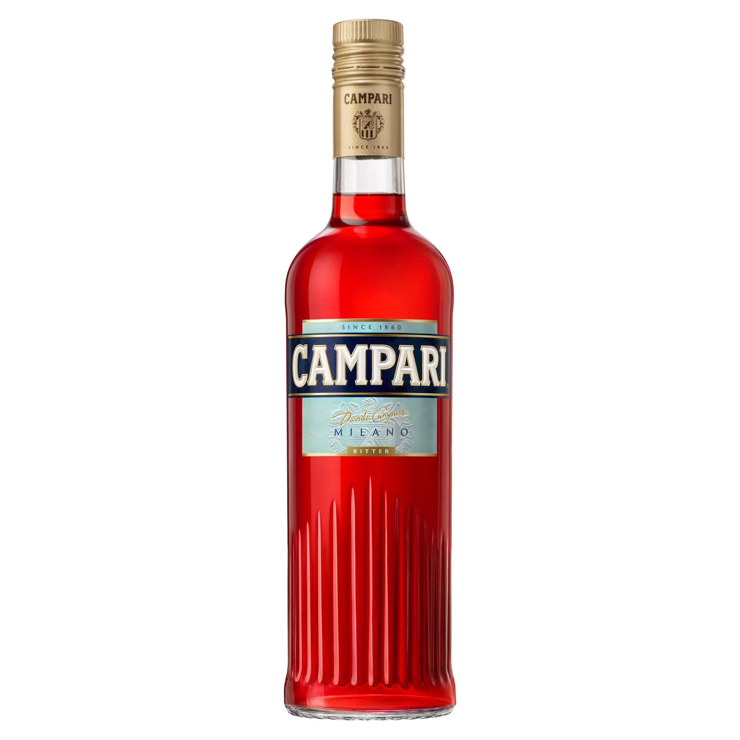 Campari Bitter, 25% ABV - Italian Spirit Aperitif Cocktail 70cl All spirits & liqueurs Sainsburys   