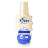 Soltan Once Advanced 8hr Protect SPF15 200ml GOODS Boots   