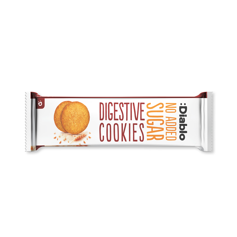 Diablo no added sugar digestive cookies 150g, imported from the UK