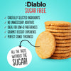 Diablo no added sugar digestive cookies 150g, imported from the UK