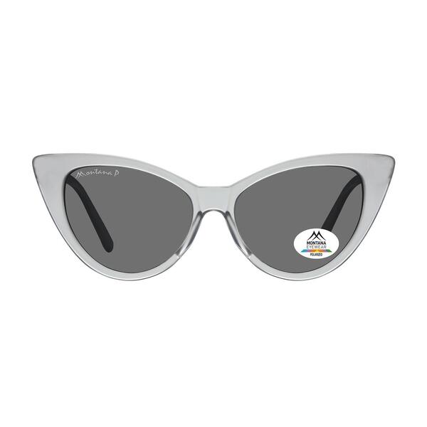 Montana MP71 grey polarized cat eye women's sunglasses, UK version