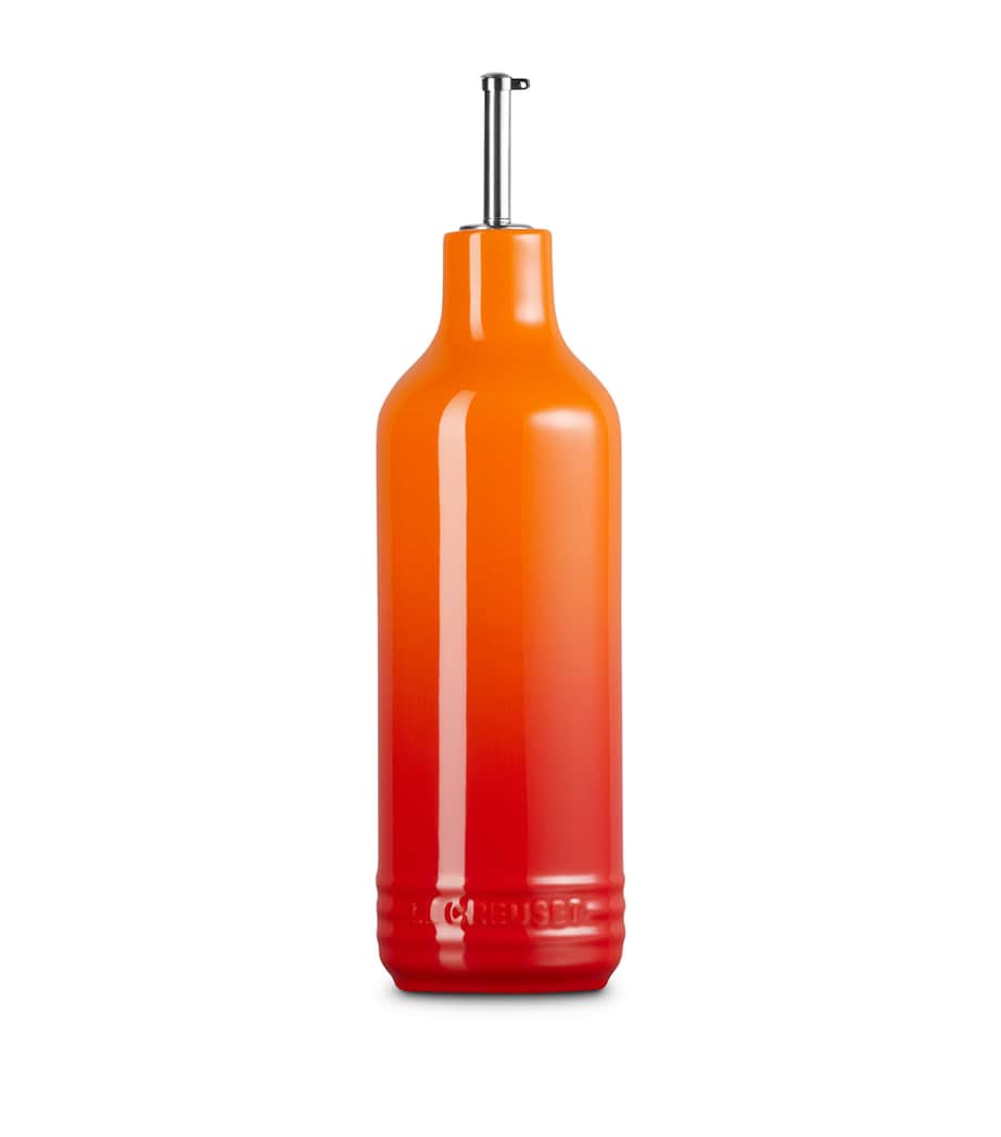 Le Creuset stoneware oil cruet with enamel finish, 600ml, UK version