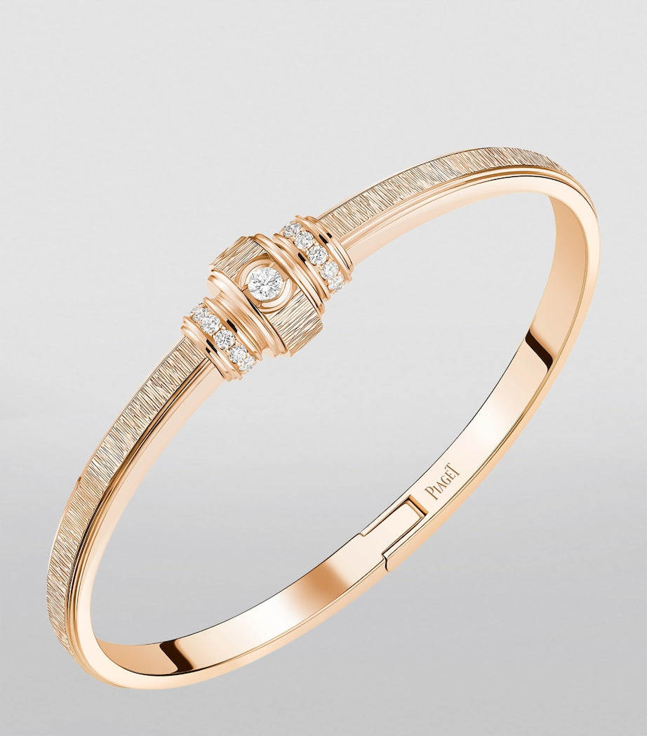 Piaget Rose Gold and Diamond Possession bracelet, UK version