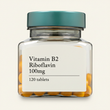 Holland & Barrett Vitamin B2 100mg Riboflavin 120 Tablets, UK version