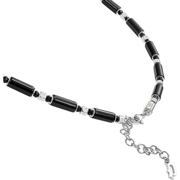 Police black men's silo necklace, imported from the UK