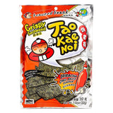 Tao Kae Noi crispy seaweed Sriracha flavour, imported from the UK