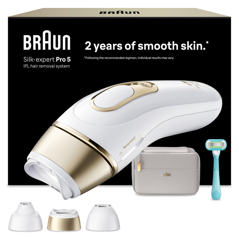 Braun IPL hair removal Pro 5 device, imported from the UK
