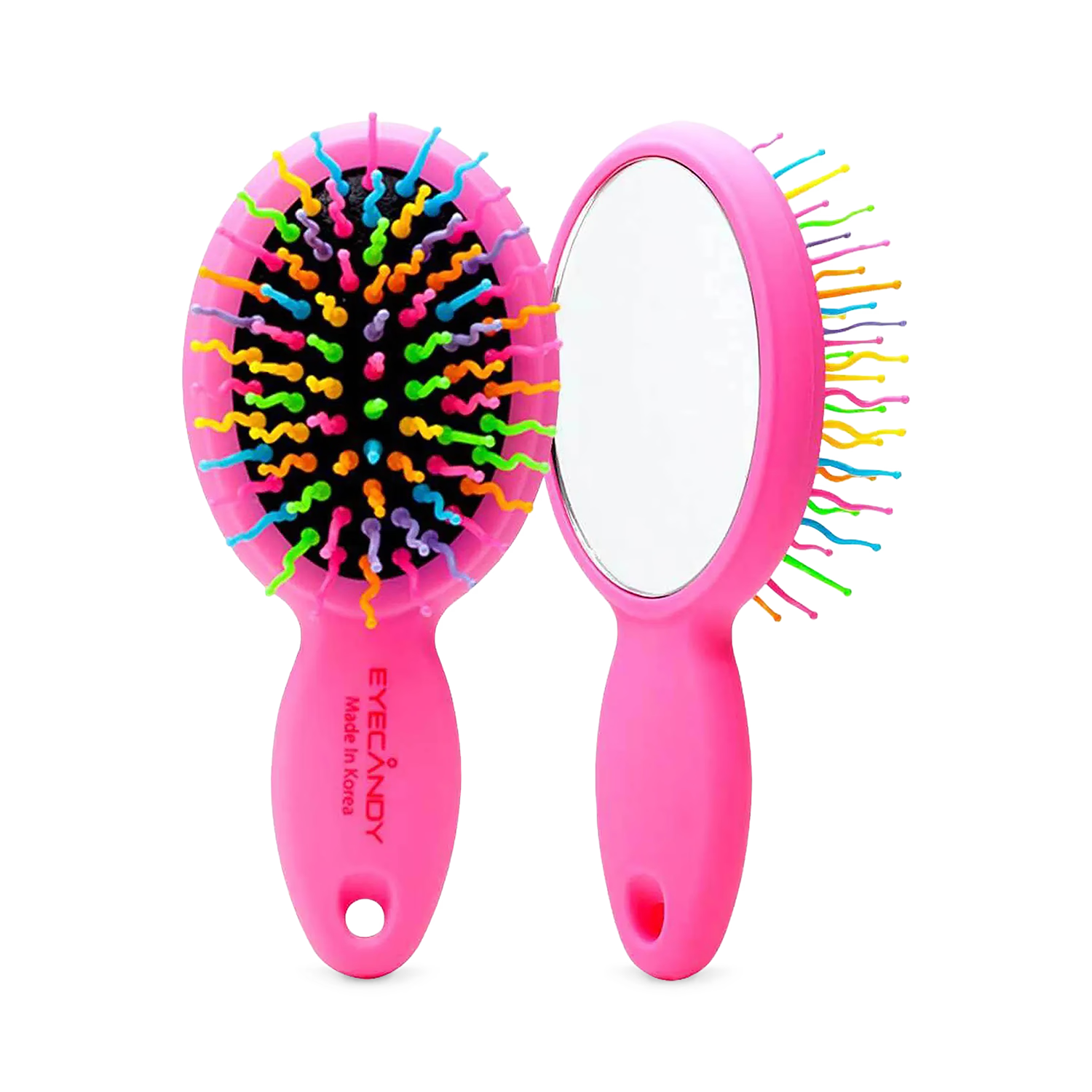 EYECANDY Brush Mini Pink hairbrush - British product