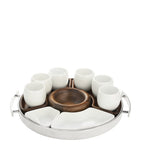 Christofle porcelain MOOD espresso cups set of 2, 100ml - British product