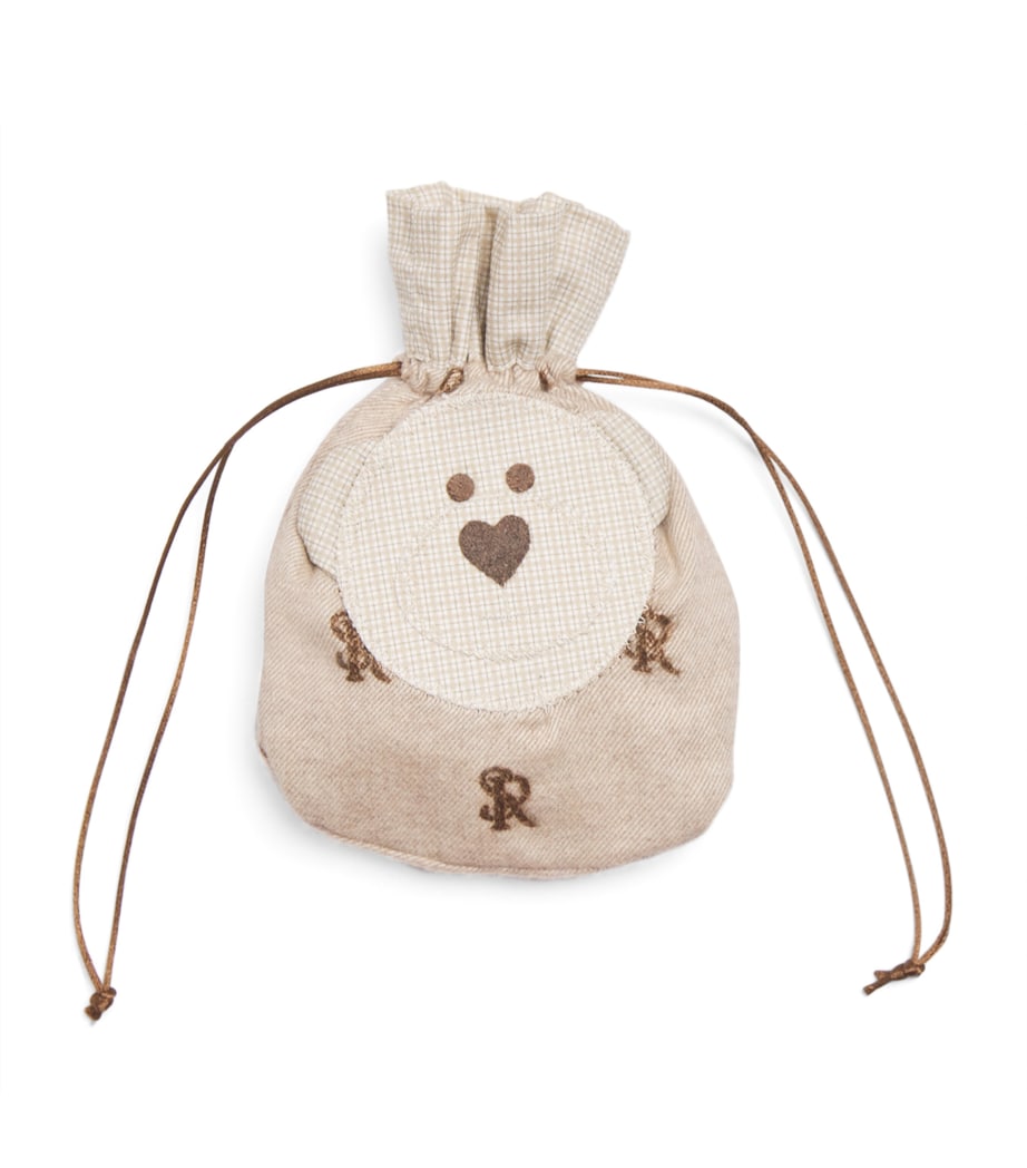Stefano Ricci cotton teddy bear dummy bag (British brand)