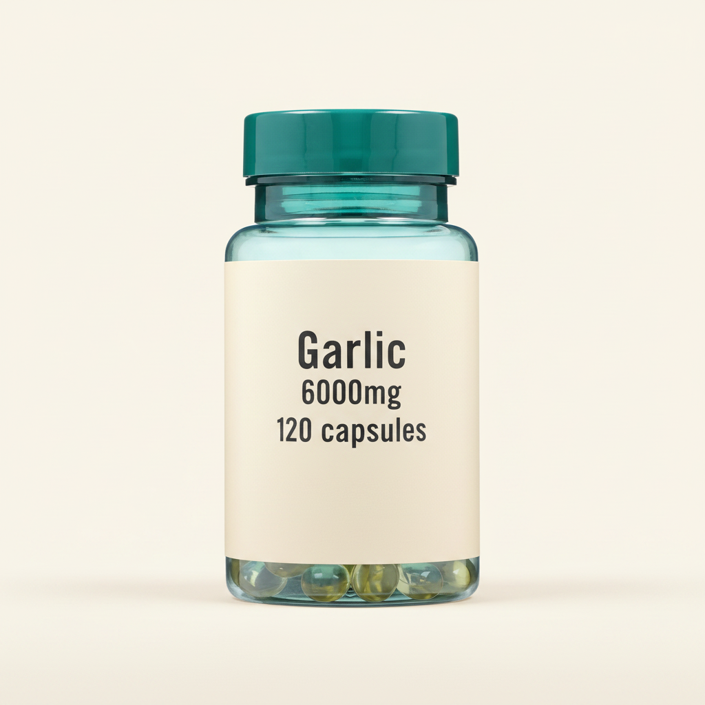 Holland & BarrettHigh Strength Garlic 6000mg 120 Capsules