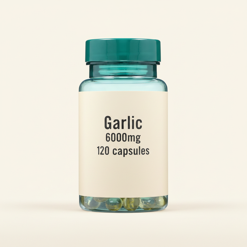 Holland & BarrettHigh Strength Garlic 6000mg 120 Capsules