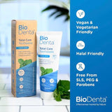 BioDenta Natural Whitening Toothpaste TOTAL CARE Vegan 75ml GOODS Superdrug   