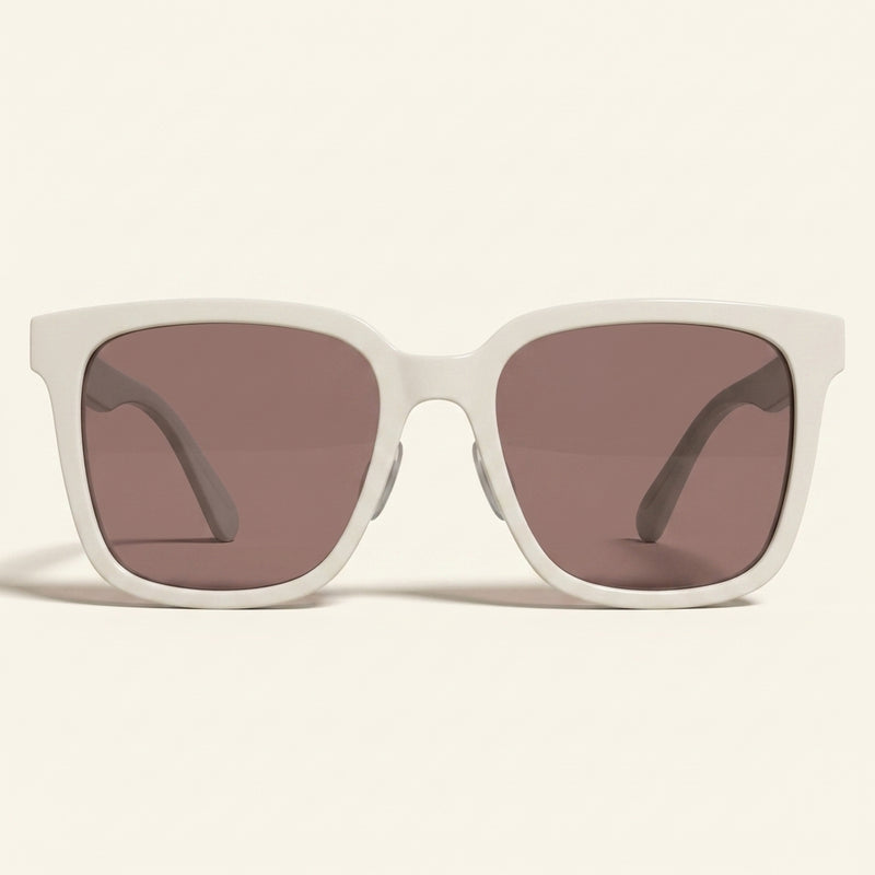 Gucci braune quadratische Acetat-Sonnenbrille – Britisches Produkt