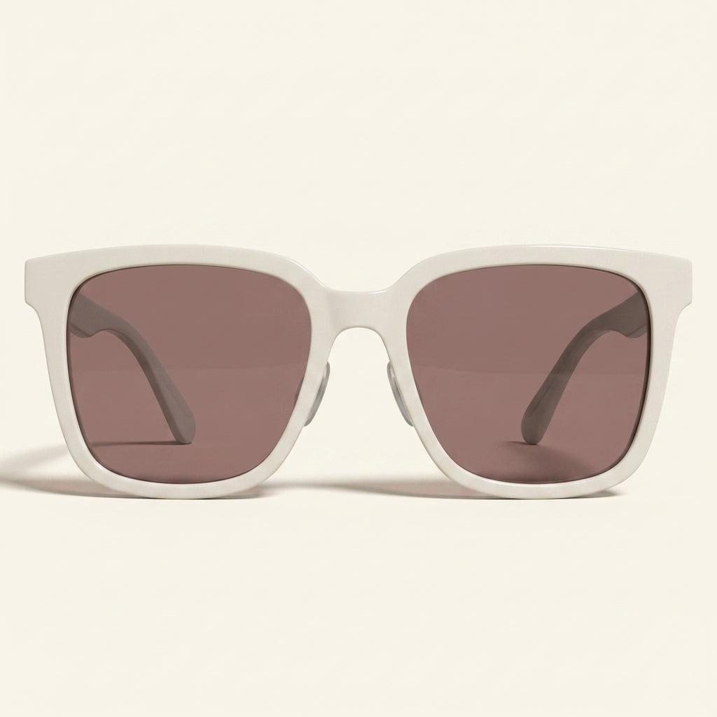 Gucci braune quadratische Acetat-Sonnenbrille – Britisches Produkt