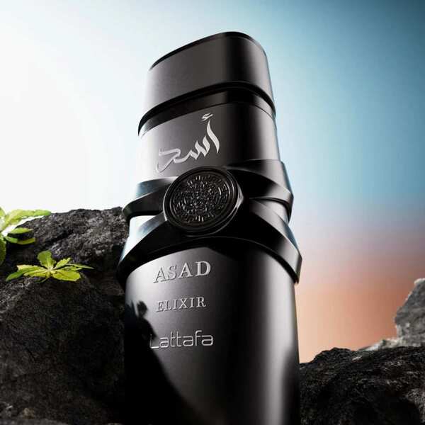 Lattafa Asad Elixir 100ml EDP, imported from the UK
