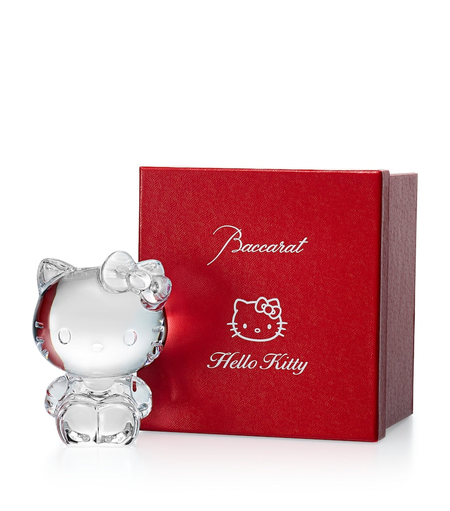 Baccarat Hello Kitty crystal figurine - British product