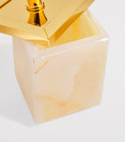 ZODIAC onyx cotton wool jar - British product