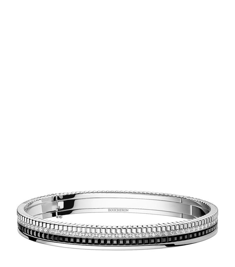 Boucheron Quatre Black Edition bangle, imported from the UK