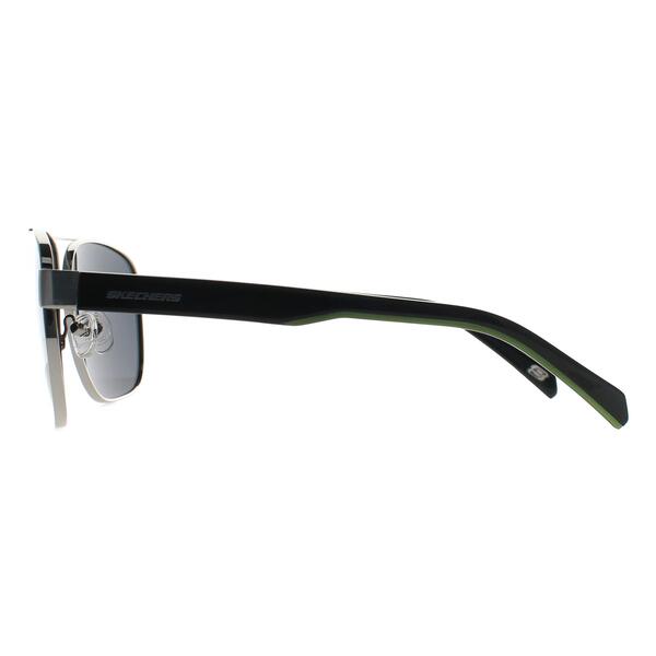 Skechers silver polarized men's sunglasses sport style (British brand)