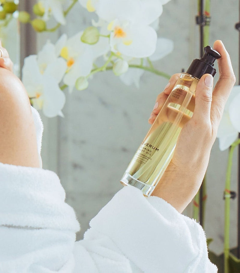 Olverum firming body oil 100ml, imported from the UK