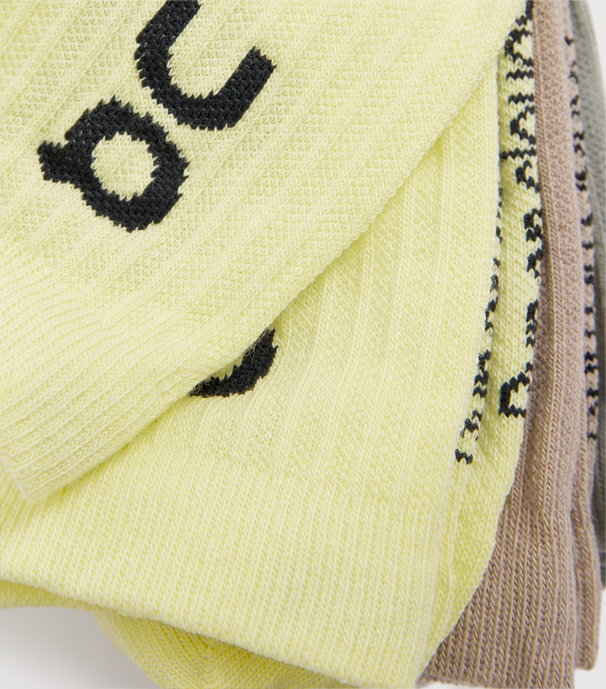 On organic cotton logo socks pack of 3 - British product
