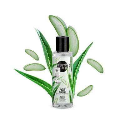 تونر وجه مهدئ Organic Shop لجميع أنواع البشرة 150 مل من Superdrug - اشترِ عبر الإنترنت من McGrocer