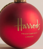 Harrods bear Christmas bauble - British product