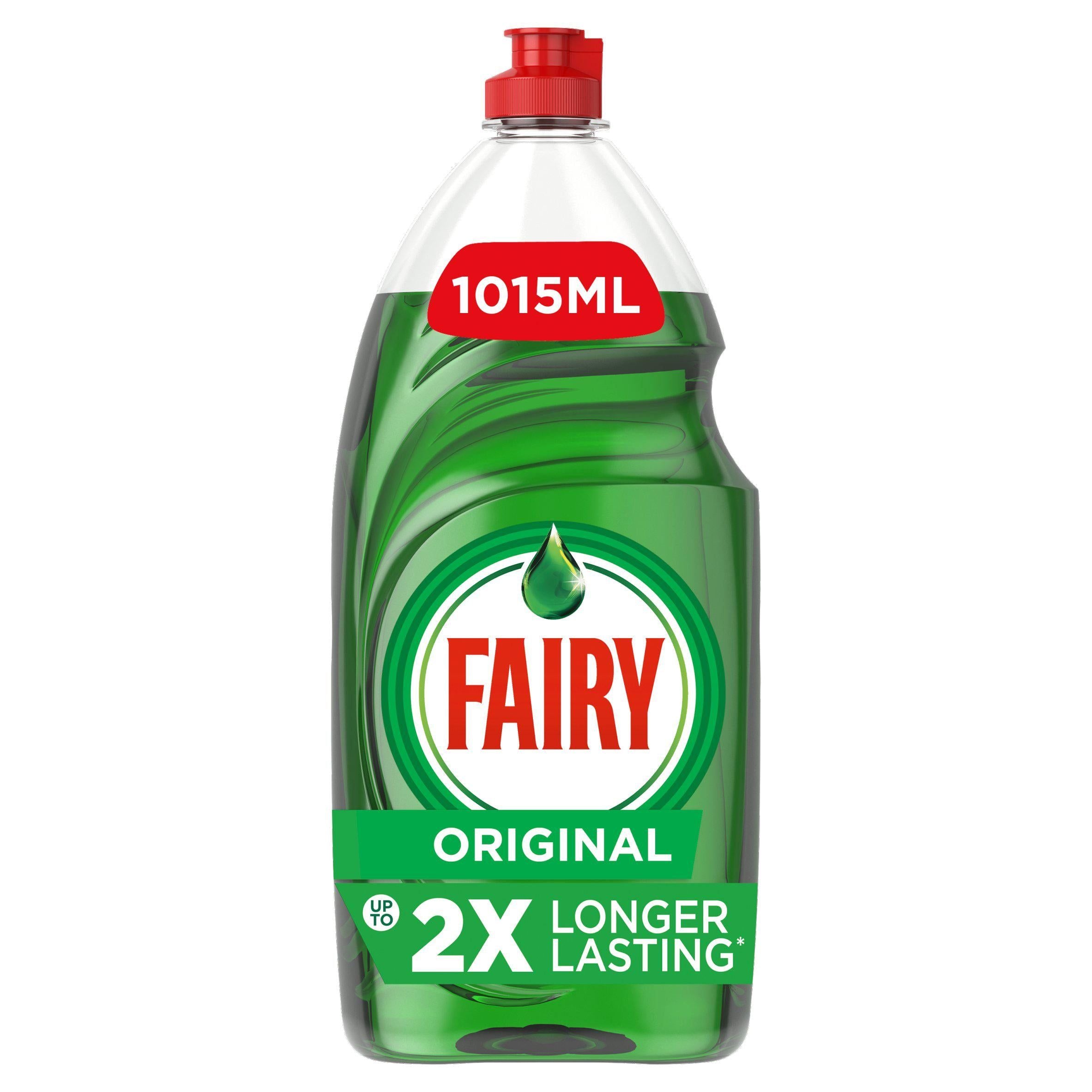 Fairy Original Washing Up Liquid Green with Liftaction 1015ml GOODS Sainsburys   