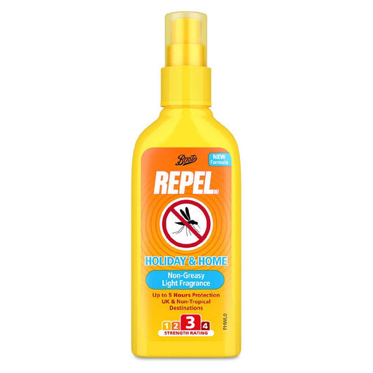 Boots Repel Holiday & Home Pump Spray 100ml GOODS Boots   