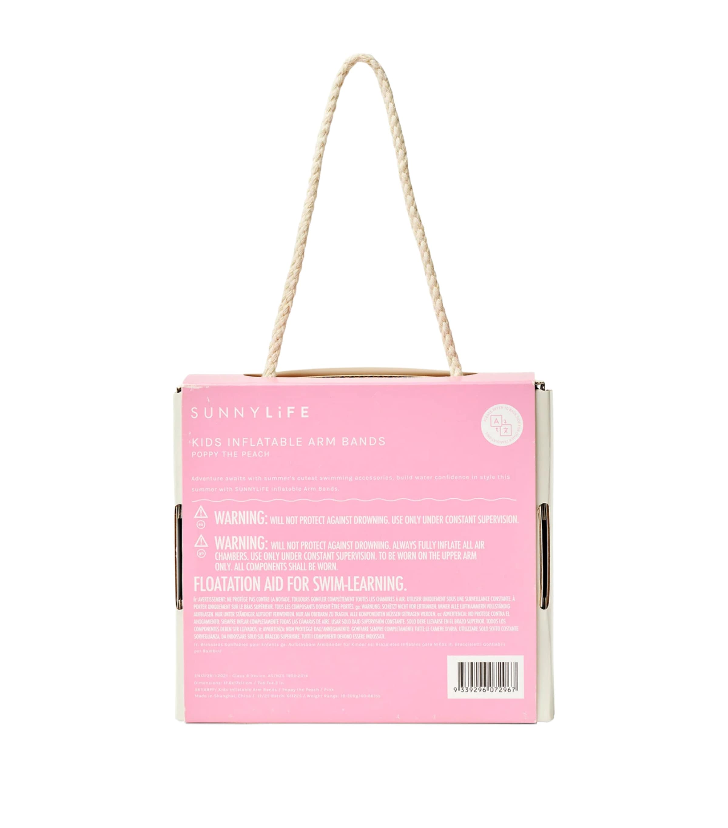 Sunnylife kids armbands Poppy the Peach - British product