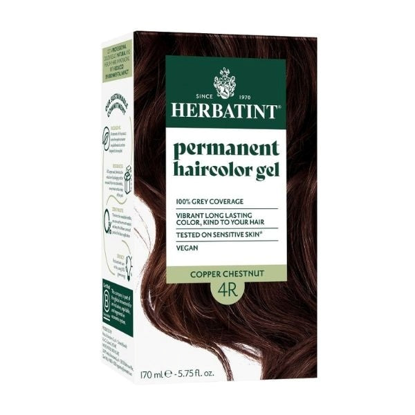 Herbatint hair colour 4R Copper Chestnut 60ml, UK version
