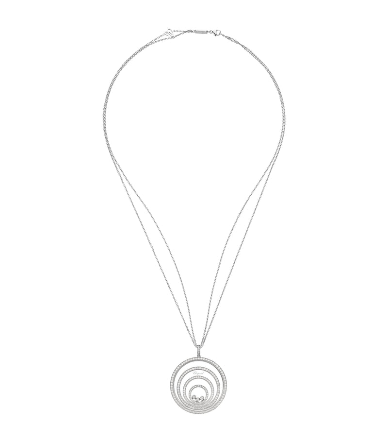 Chopard white gold diamond pendant necklace from Happy Spirit (British brand)