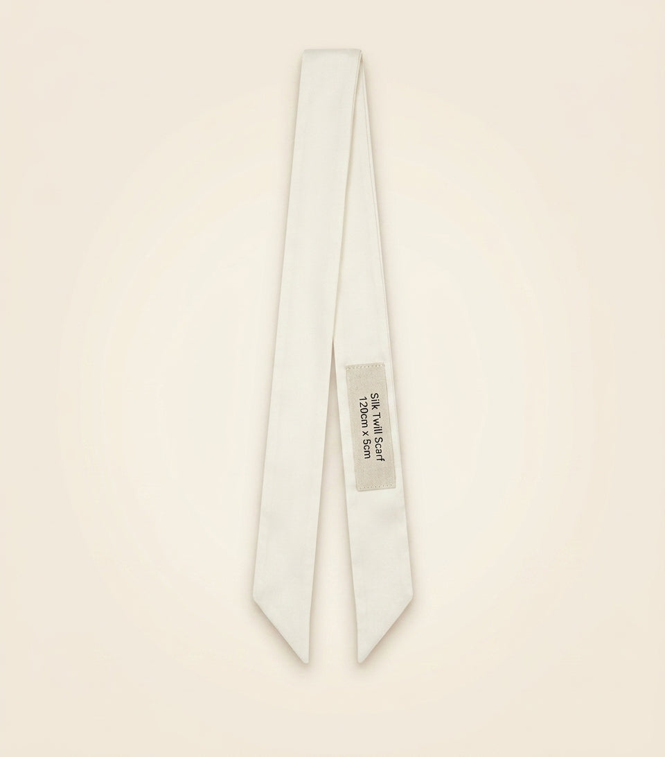 Givenchy silk bandeau with stamp motifs 125cm, imported from the UK