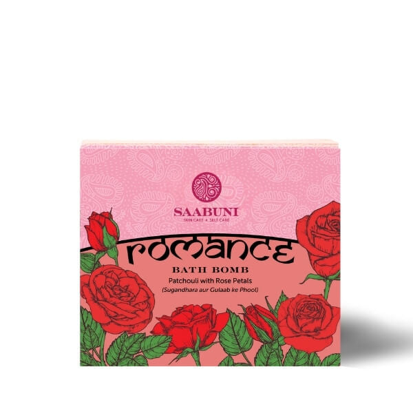 Aromatherapy bath bomb Romance 100g, imported from the UK