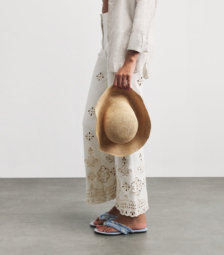 Lack of Color Raffia Inca Sunhat, imported from the UK