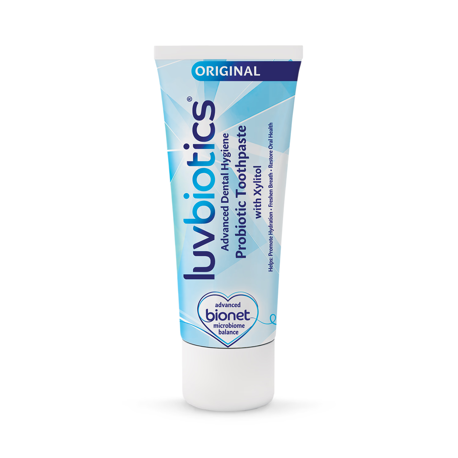 Luvbiotics probiotic toothpaste, imported from the UK
