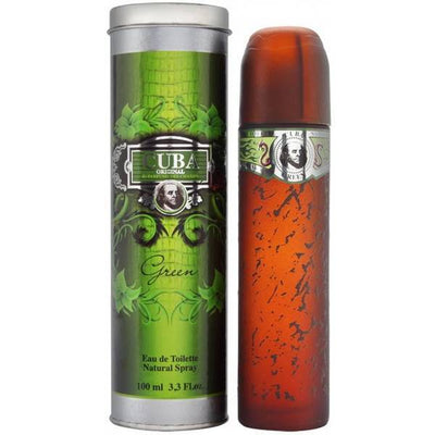 Superdrug Cuba Paris Green Men EDT Spray 100ml- Buy online at McGrocer