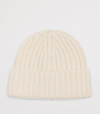 Mc2 Saint Barth Kids wool-blend ribbed logo beanie, imported from the UK
