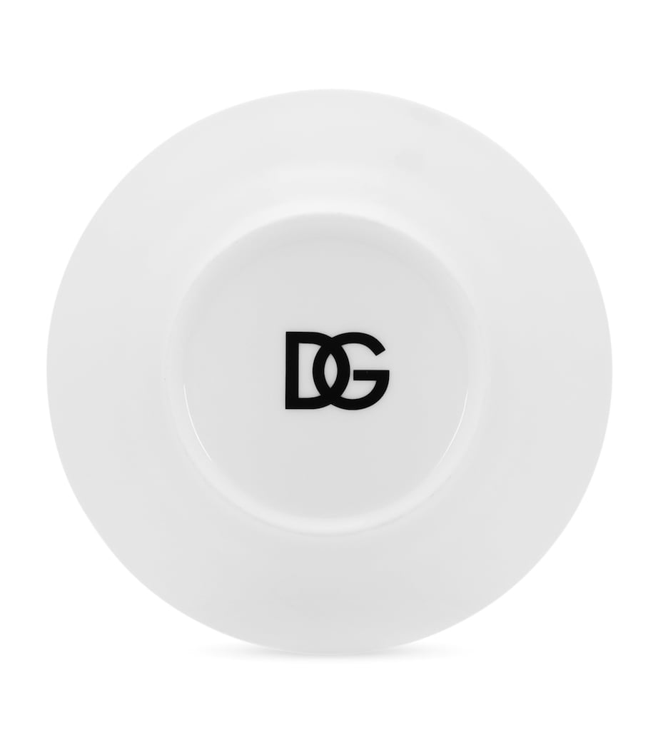 Dolce&Gabbana Casa DG Millennials logo plates 19cm - British product
